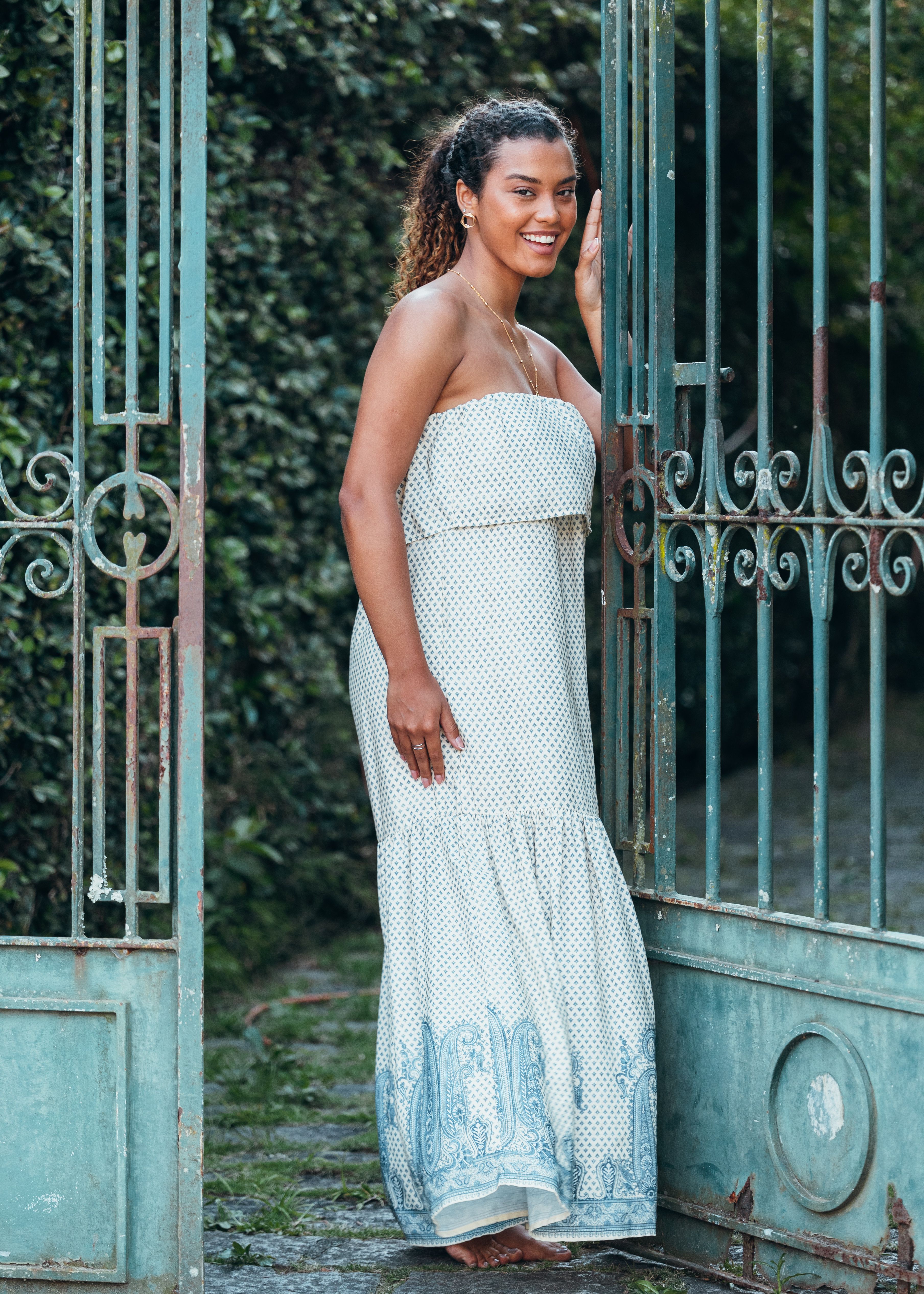 sachin and babi light blue dress Strapless Casual Dresses for Women