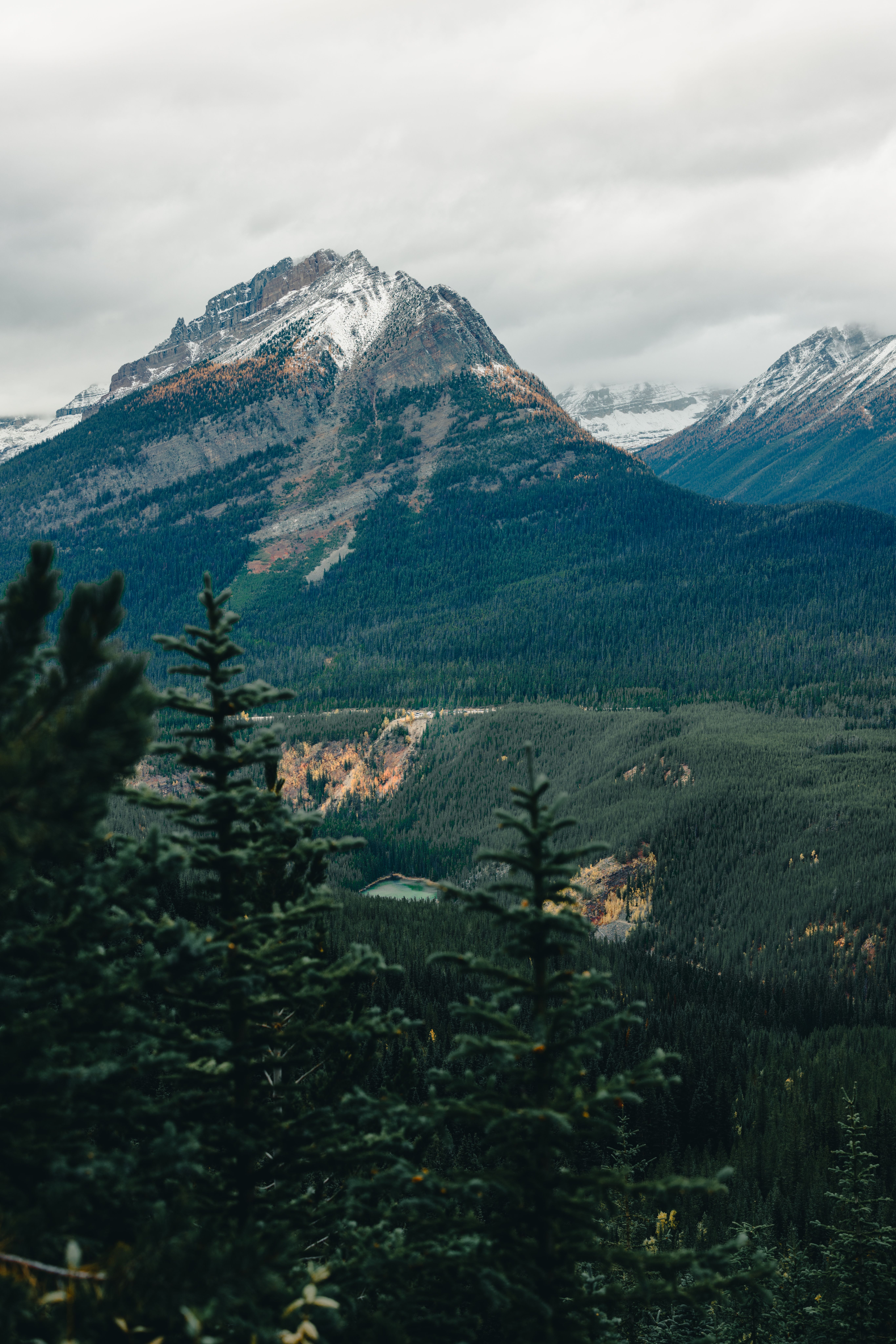 Stunning View of Canadian Mountain Landscape · Free Stock Photo