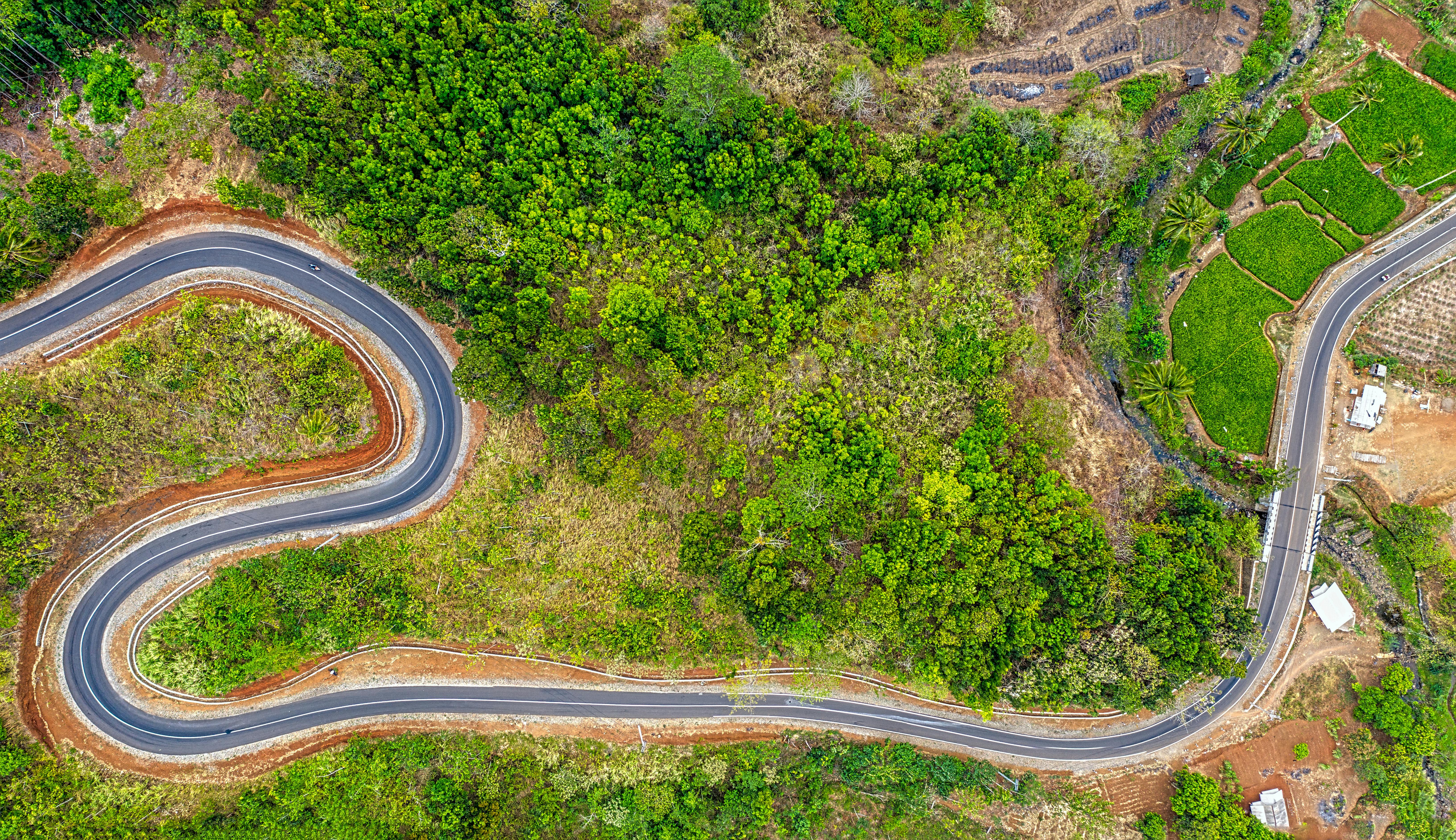 Aerial Photography of Road · Free Stock Photo