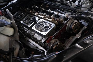 Engine components and belts