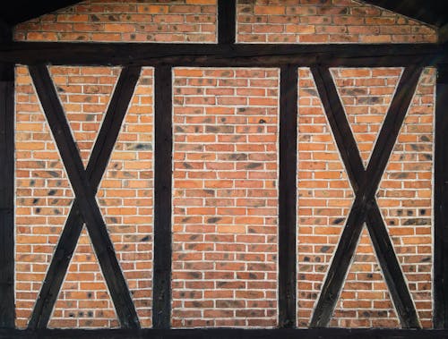 Free Brown Brick Wall Stock Photo