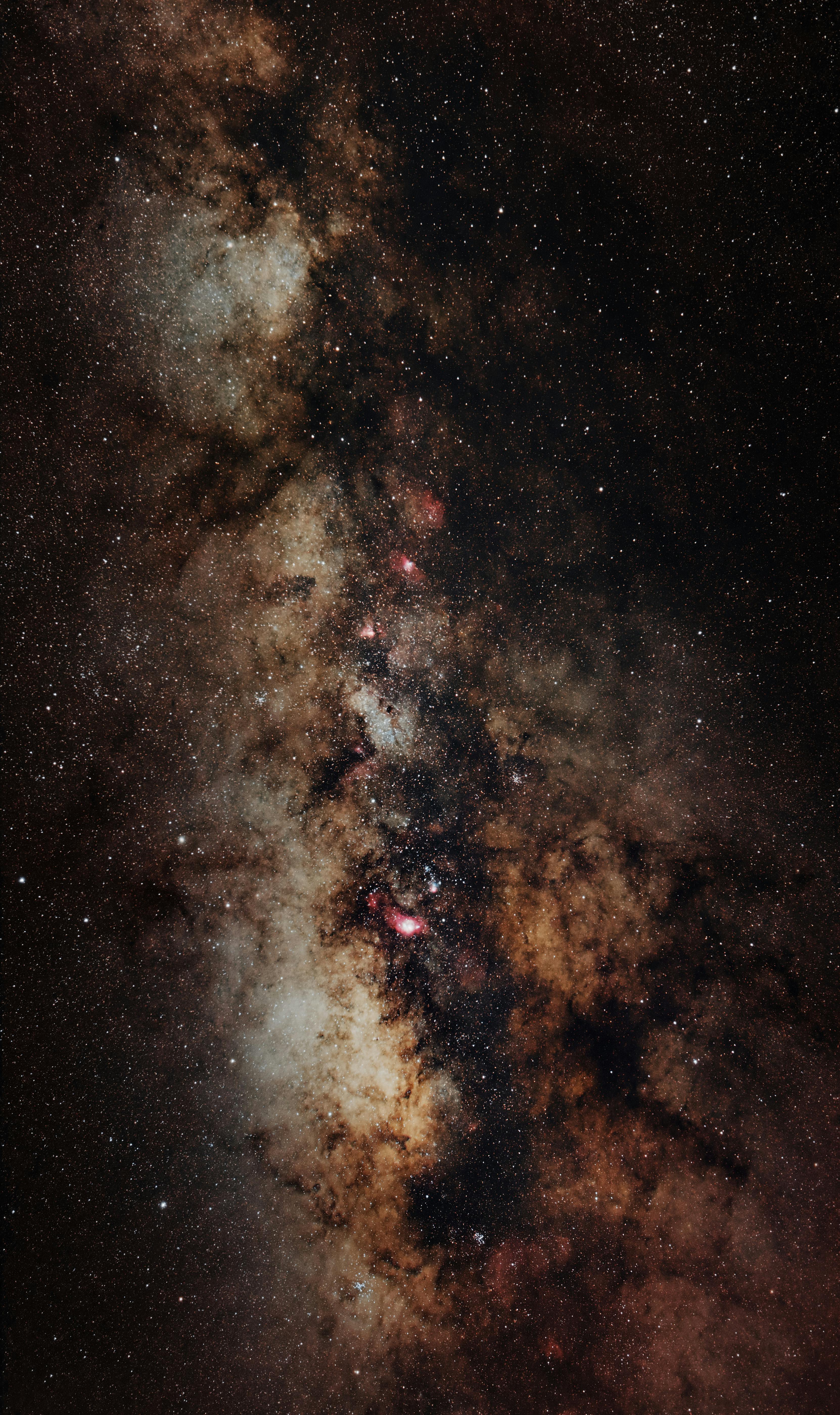 A high-resolution image capturing the dense star field of the Milky Way galaxy.