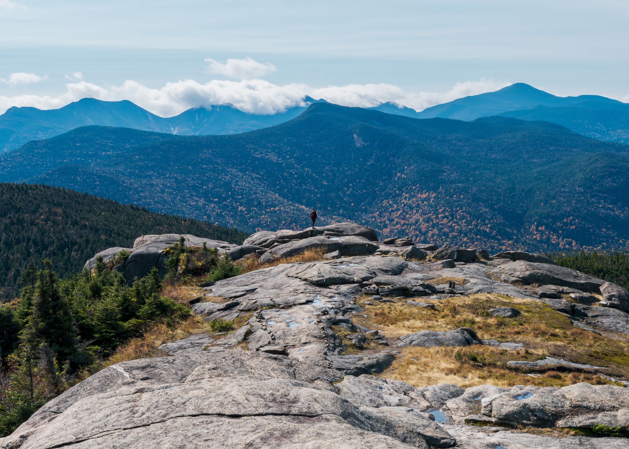Explore the breathtaking views from Cascade Mountain in the iconic Adirondack High Peaks.