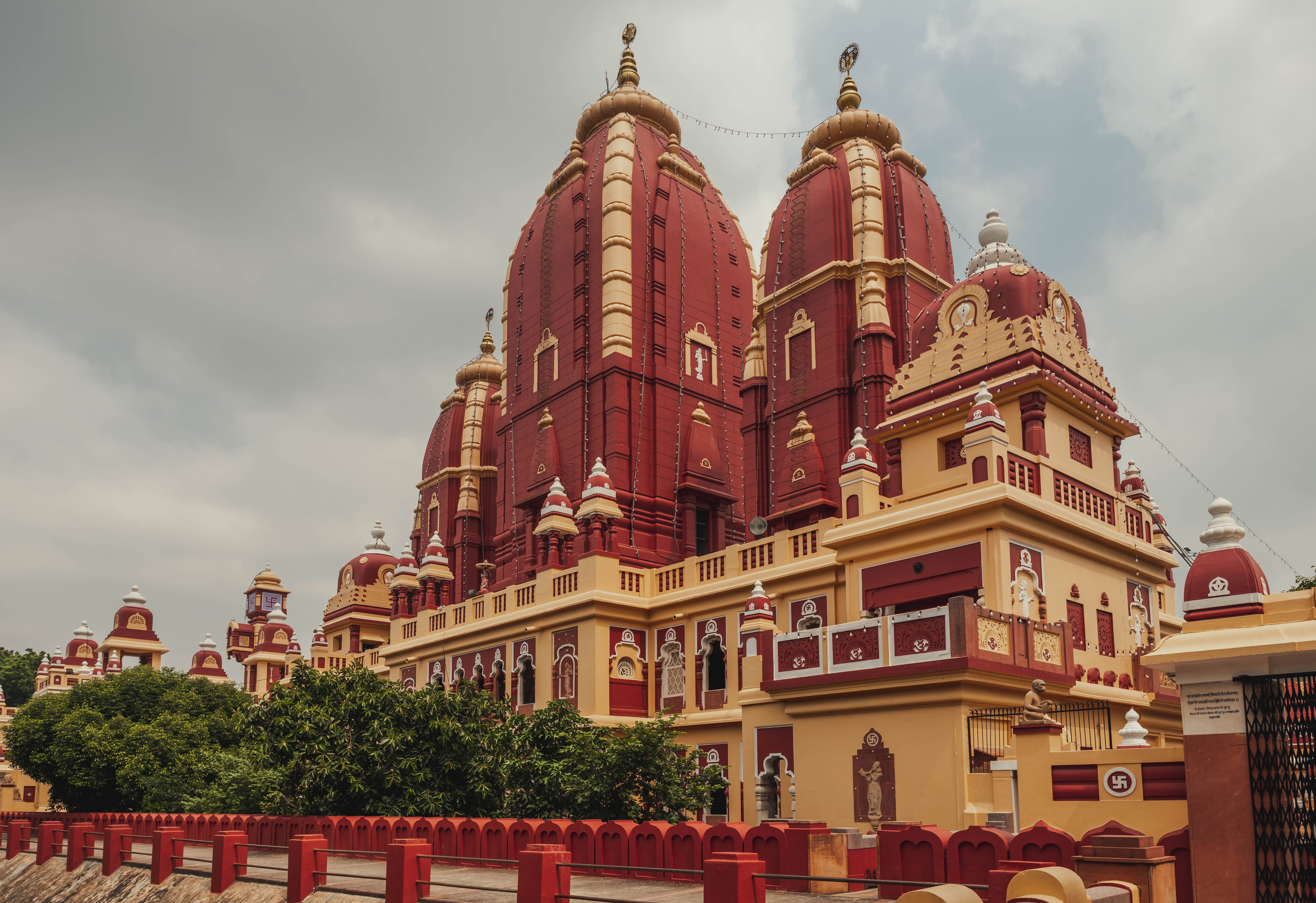 The colourful facade of Kingdom of Dreams cultural complex in Sector 29