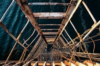 A Rusted Steel Ladder