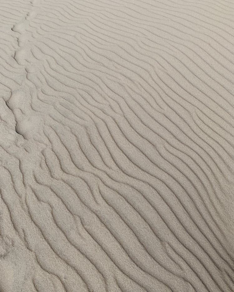 Sand Formation In The Desert