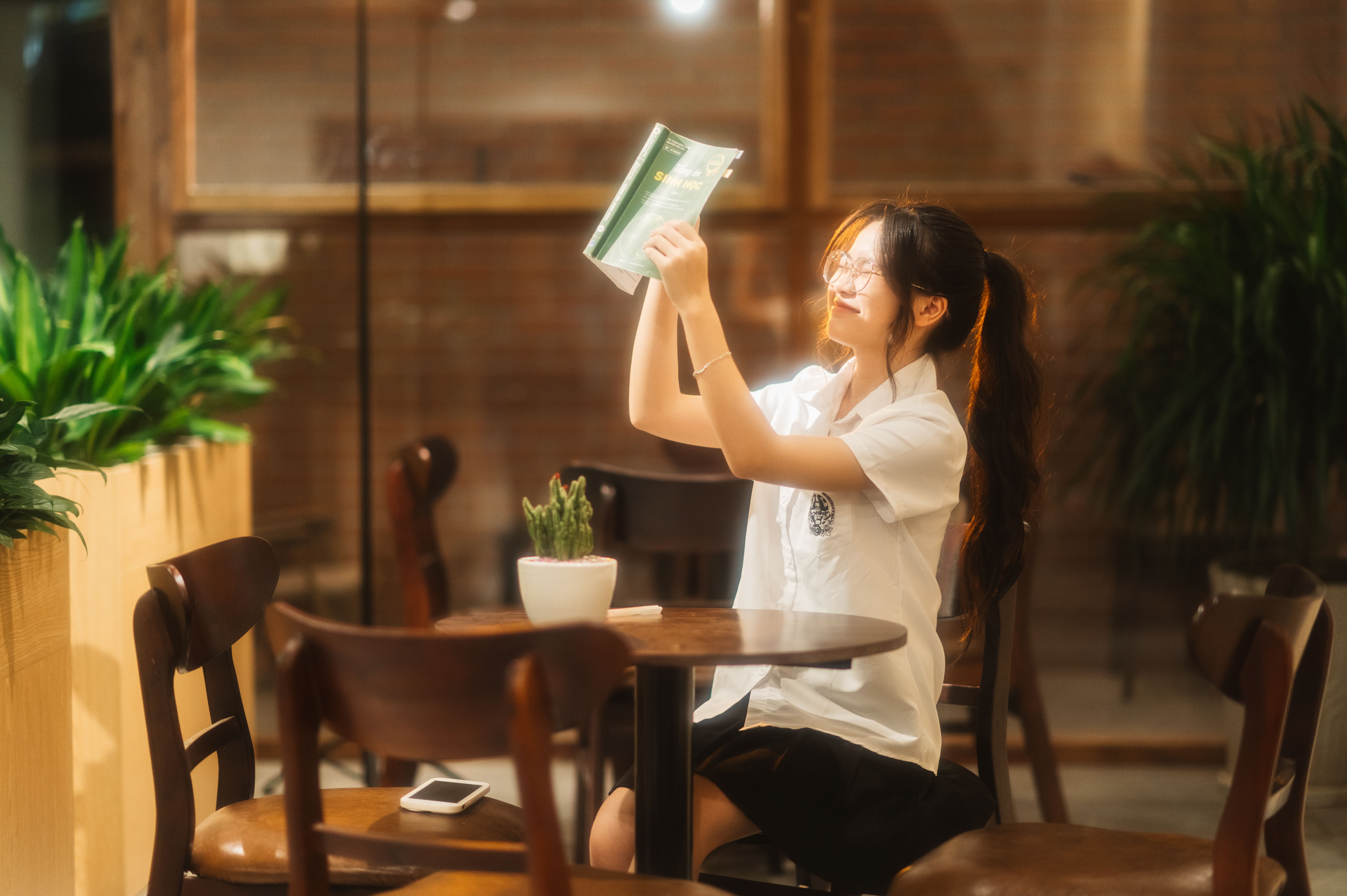 Không gian làm việc gọn gàng giúp tinh thần thoải mái.