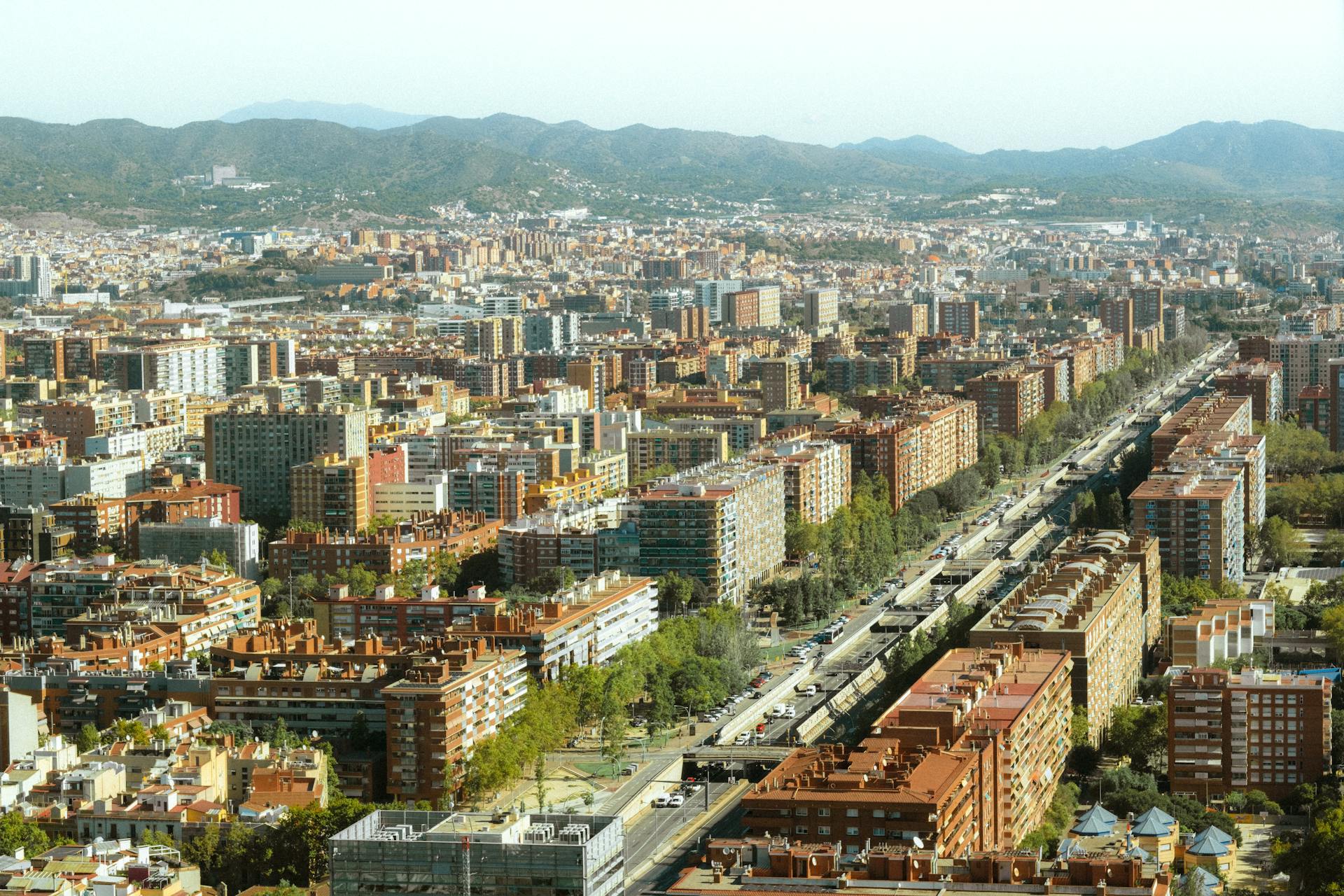 Barcelona Aerial View