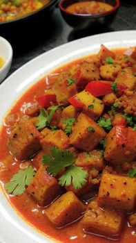 Tofu au poivre noir