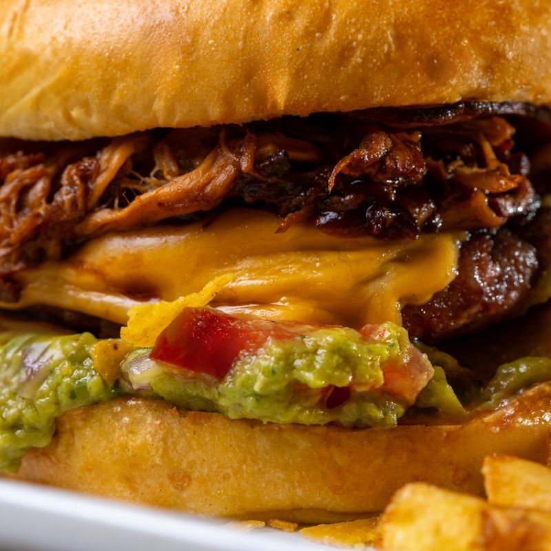 Pulled Pork and Cheddar Panini