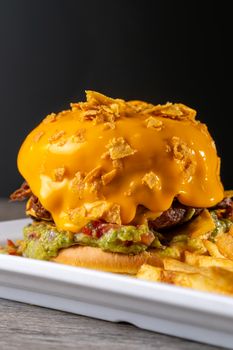 Chili patate douce et haricots noirs