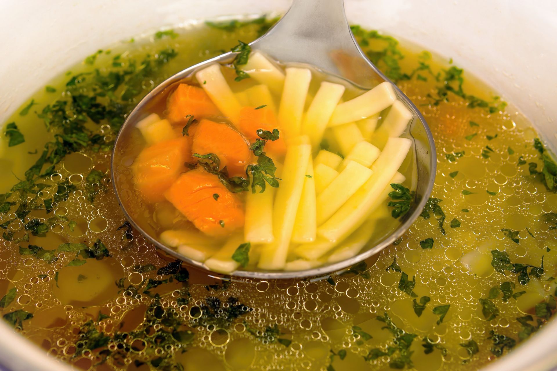 Delicious Homemade Chicken Vegetable Soup
