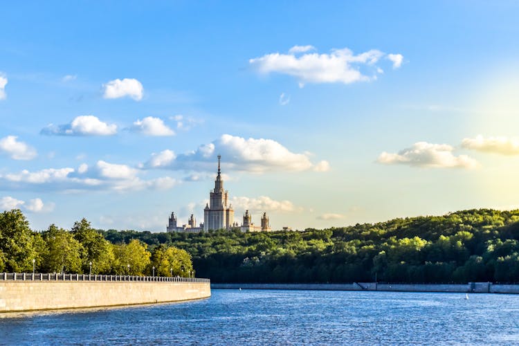 Walls Of A River Channel