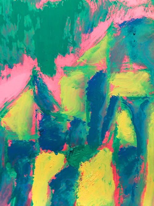 Pintura Abstrata Multicolorida