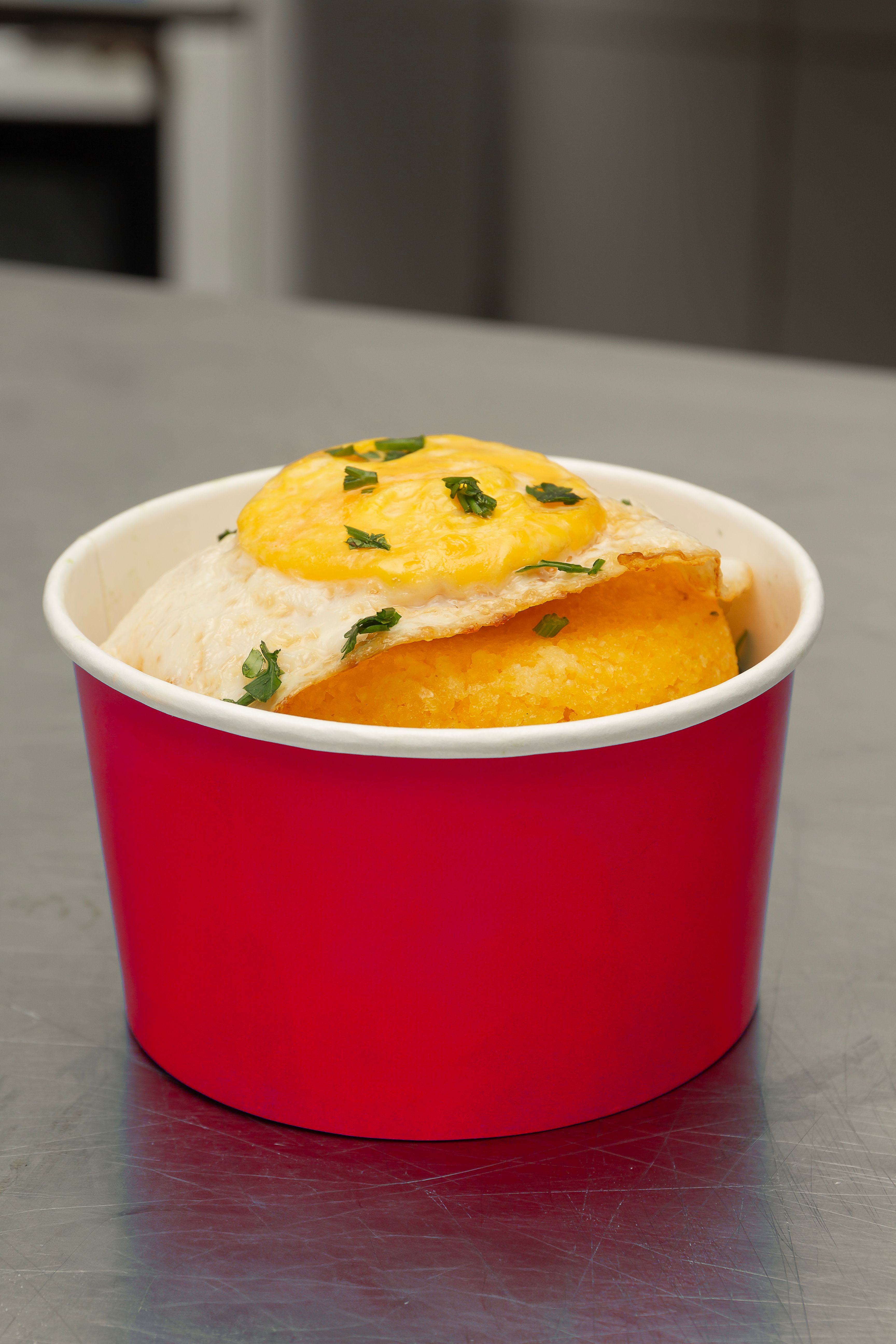 Egg bites with vegetables and cheese
