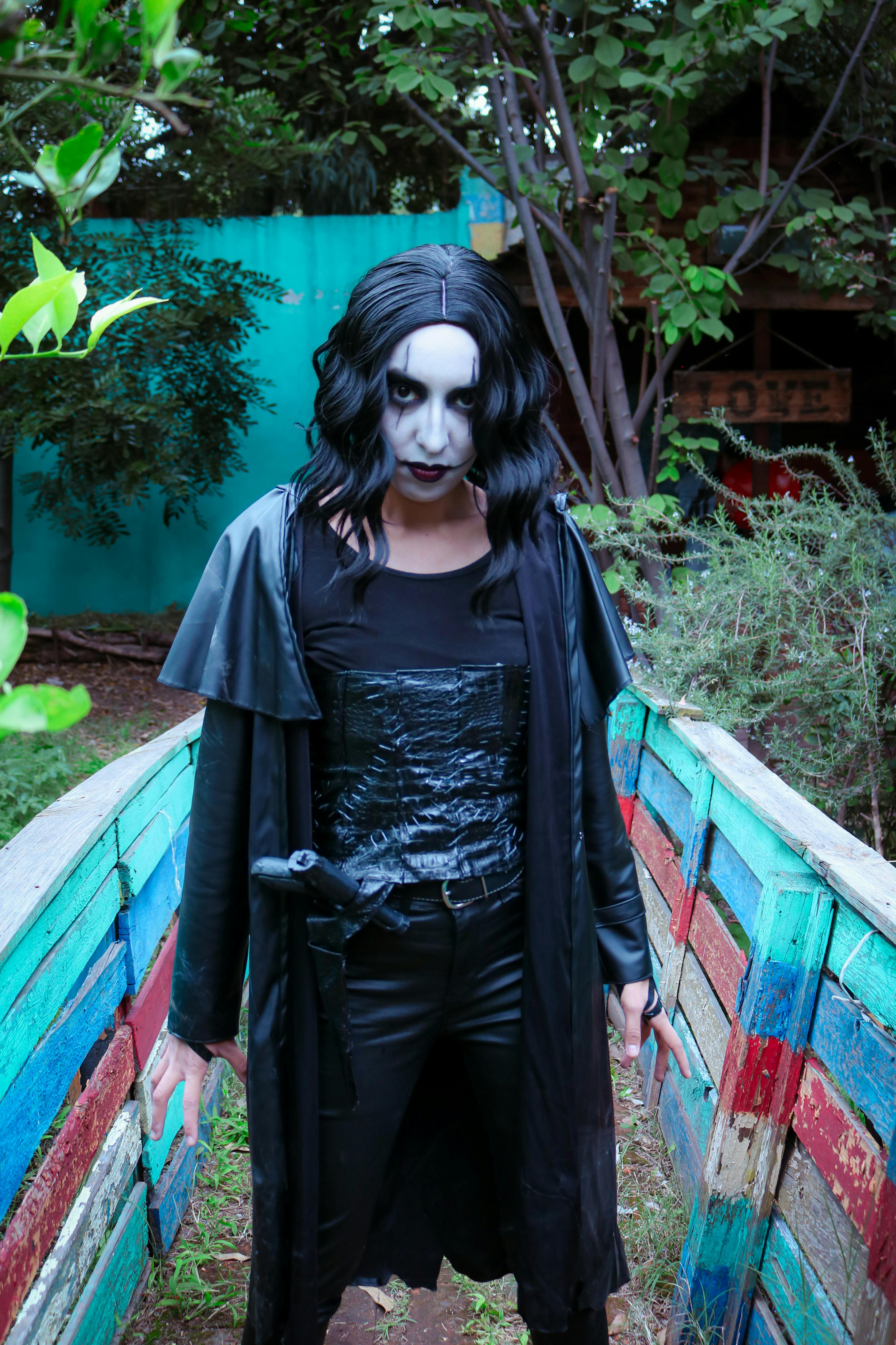 Ücretsiz Canlı Açık Hava Ortamında Gotik Cosplay Stok Fotoğraflar