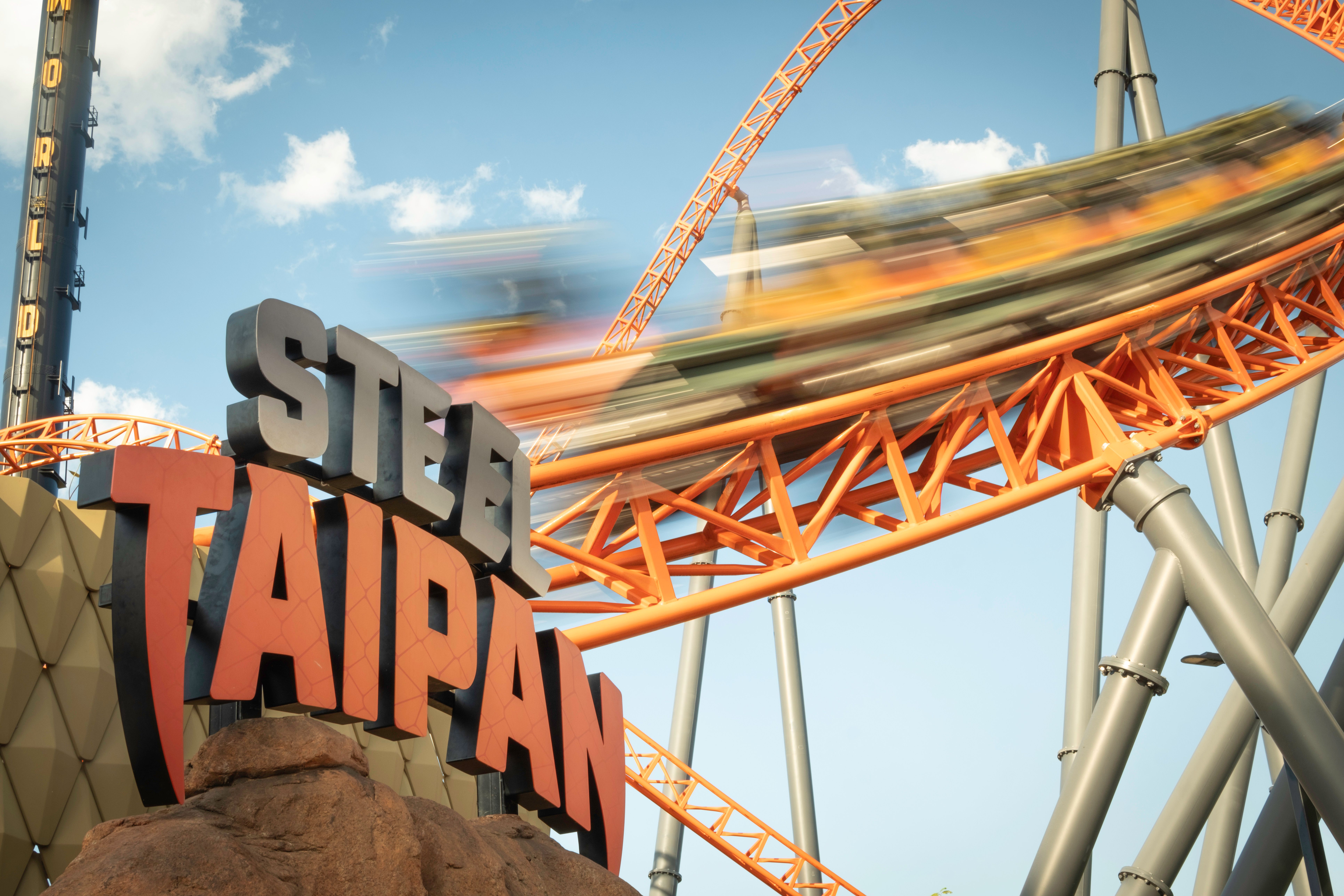 Six Flags Over Texas roller coasters World Cup fans