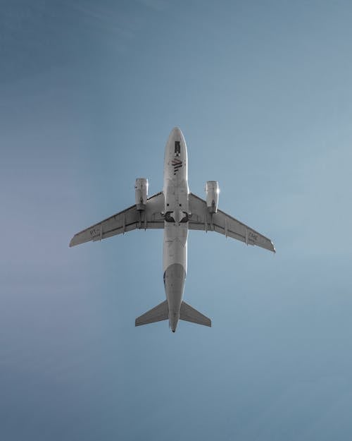 Free Underneath of Airplane Stock Photo