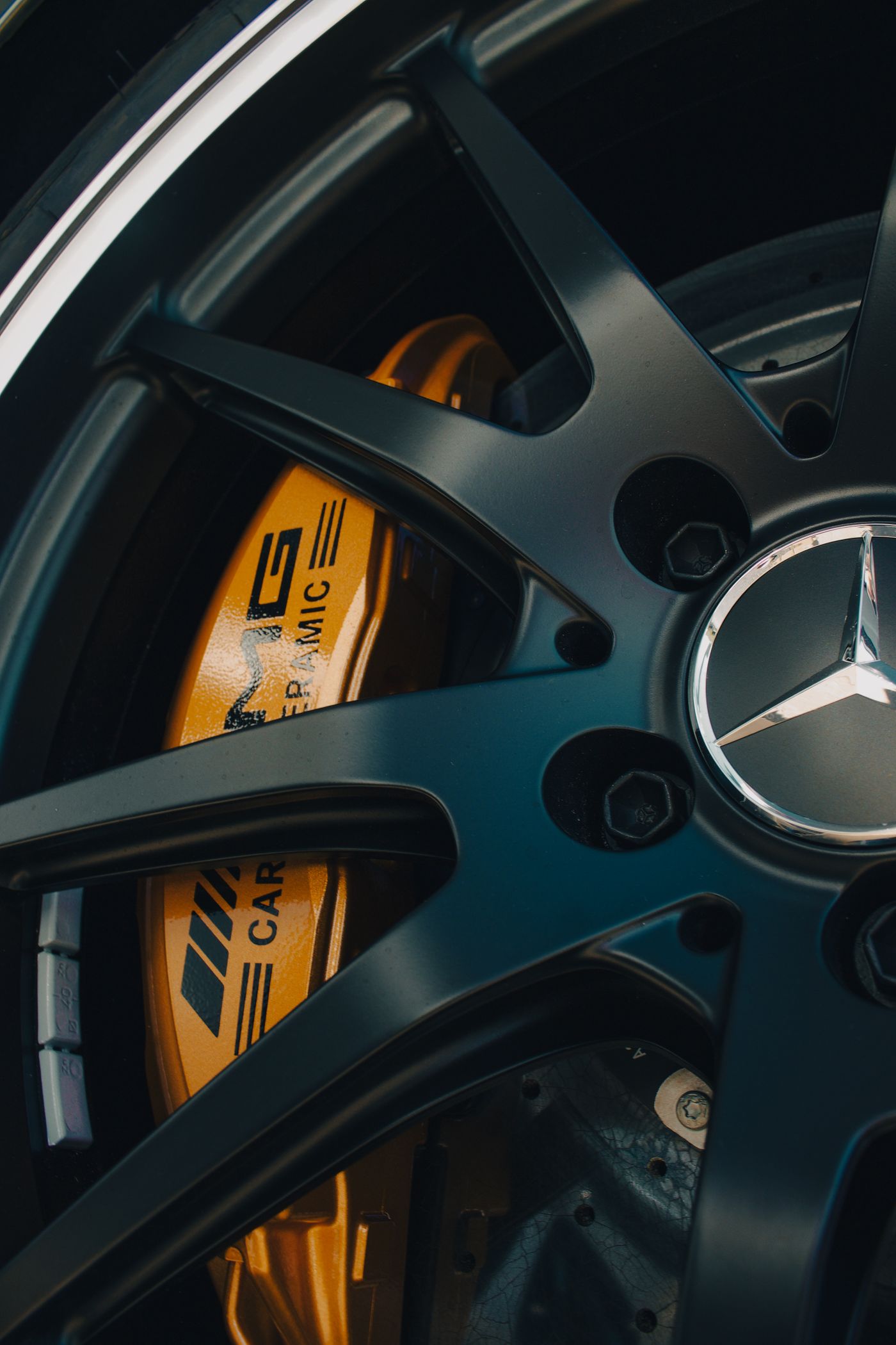 Mercedes AMG wheel