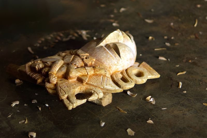 Wood carving