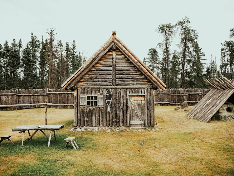 Photo Of A Wooden House