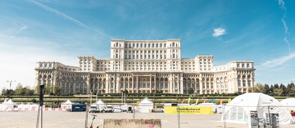 El Palacio del Parlamento, en Bucarest
