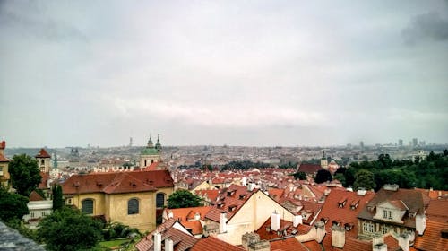 Free stock photo of city, panorama, praha