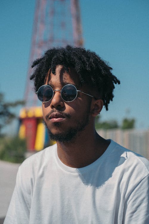 Free Photo Of Man Wearing Black Sunglasses Stock Photo