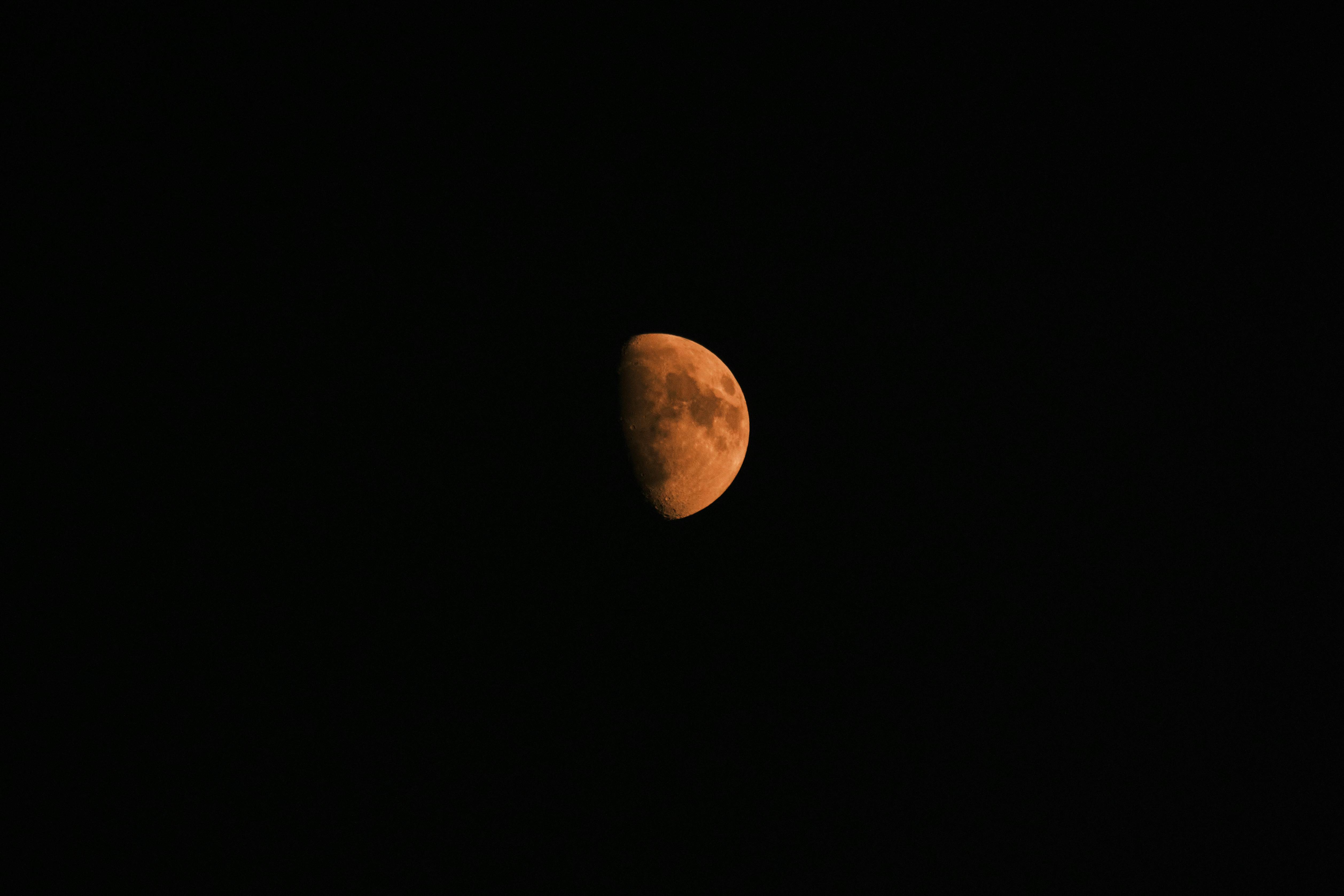 captivating lunar view over hanoi night sky