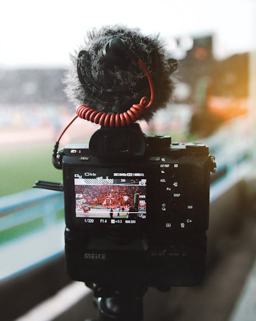 Close-up Photo of a Camera
