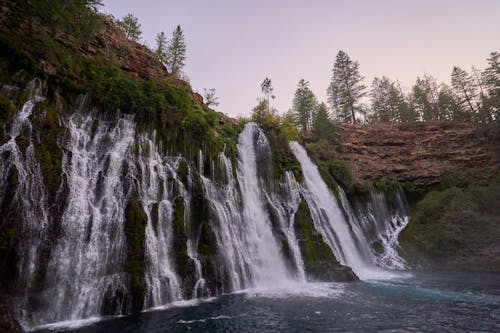 Free stock photo of burney falls, falls, water Stock Photo