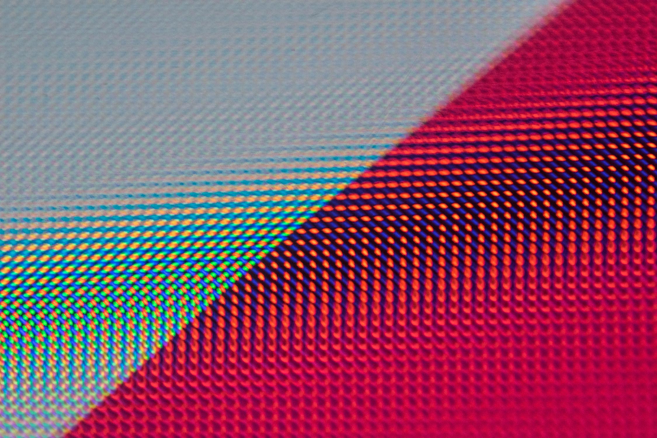 Vibrant Abstract Dotted Pattern on Fabric · Free Stock Photo