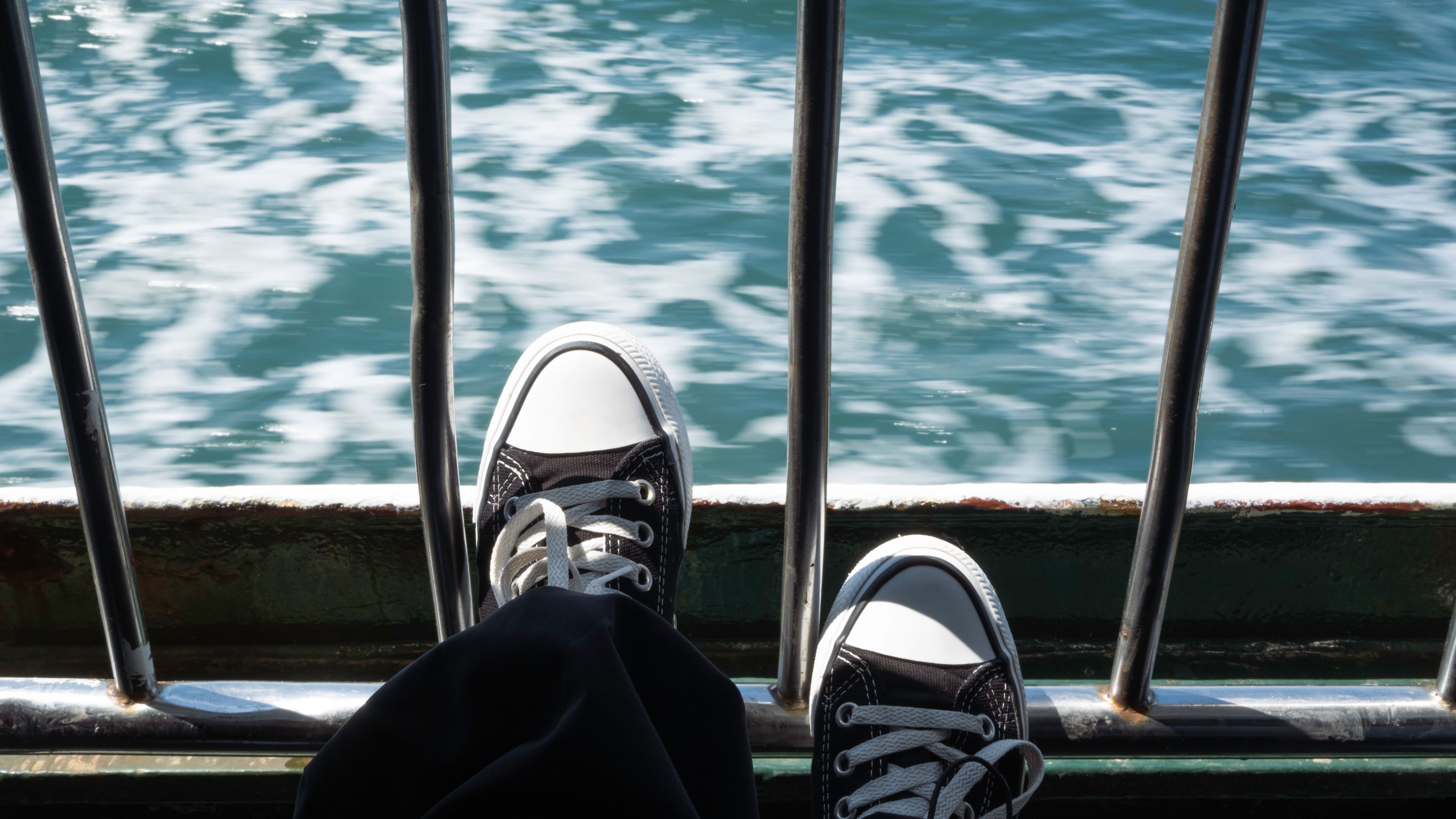 Feet Relaxing on Ferry in İstanbul Türkiye · Free Stock Photo