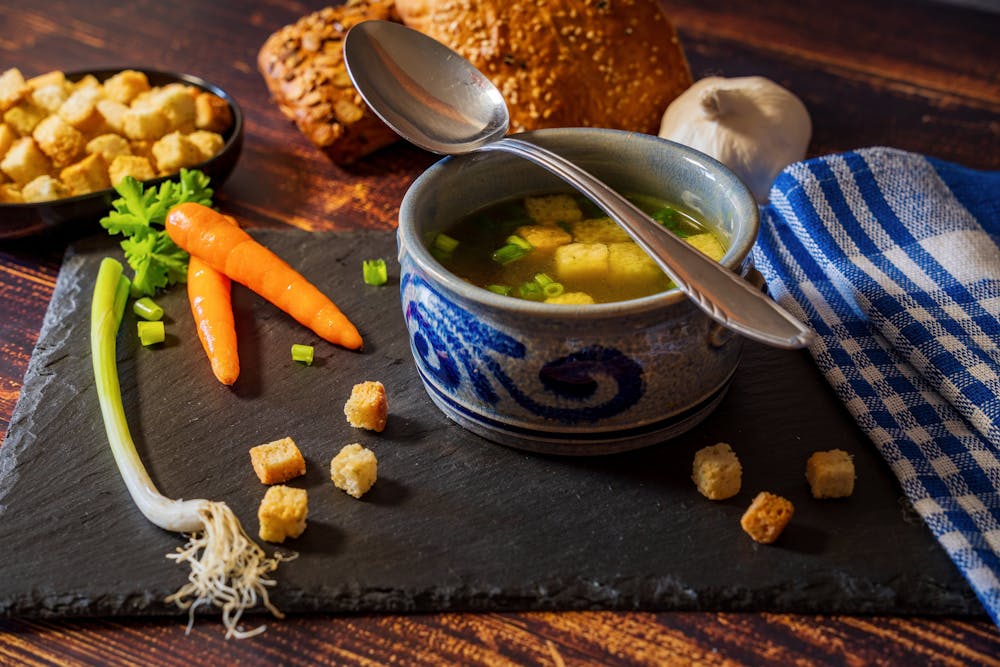Garlic Herb Croutons