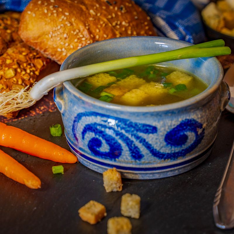 Roasted Garlic and Herb Broth