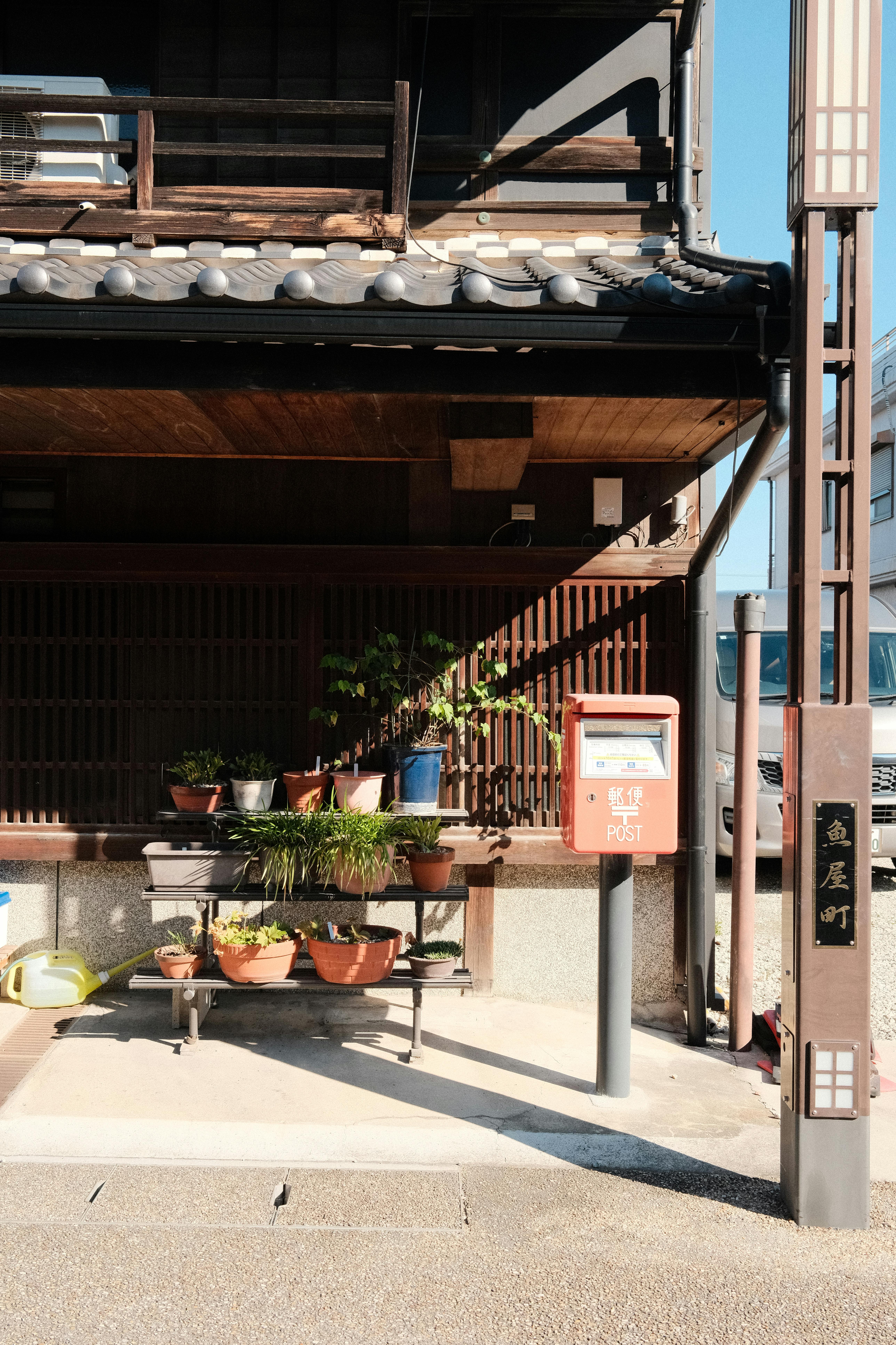 traditional street scene in inuyama japan