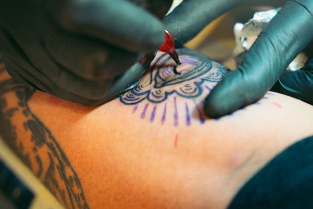 Realism tattoo style example