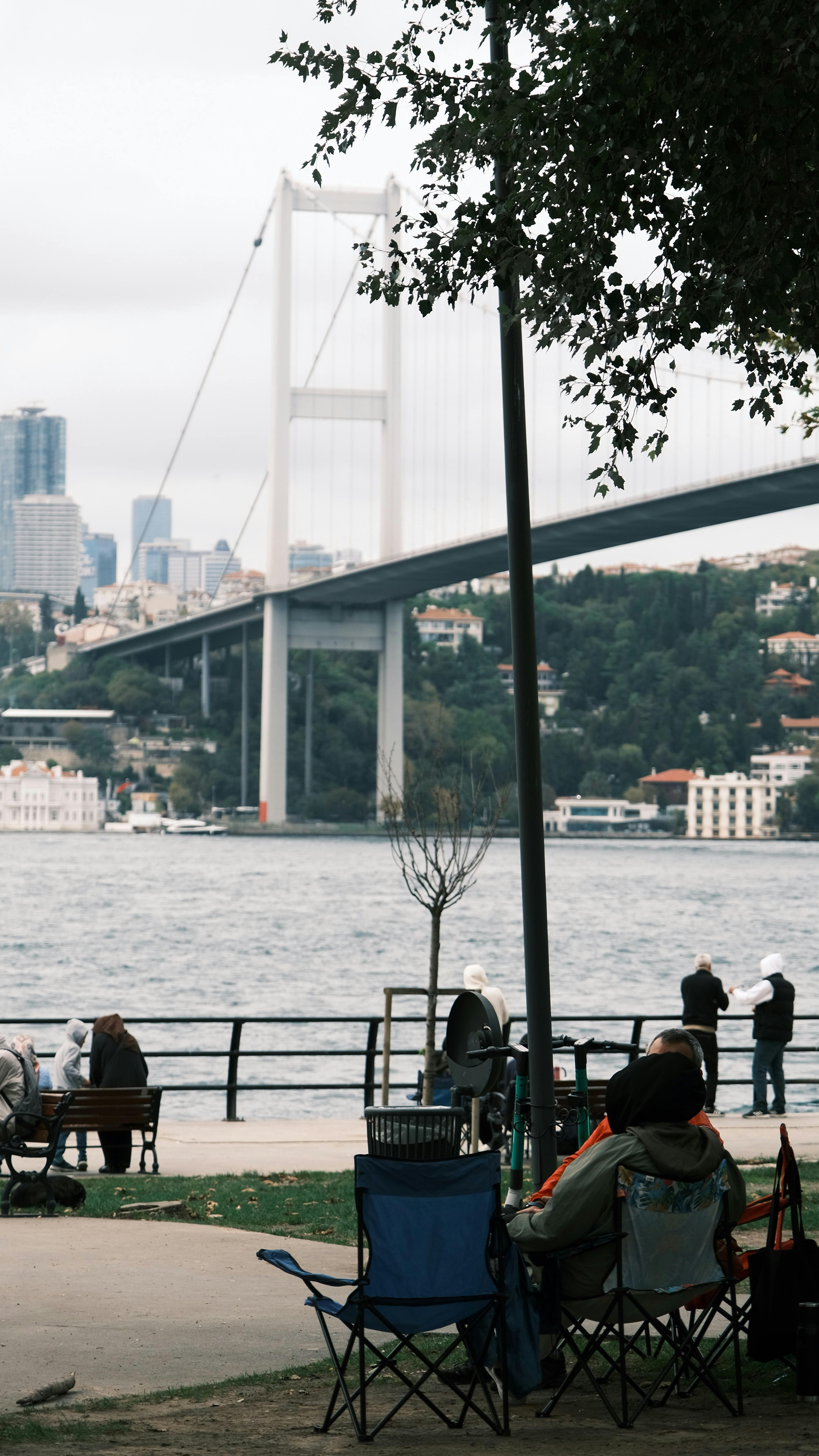 scenic view of bosphorus bridge in istanbul