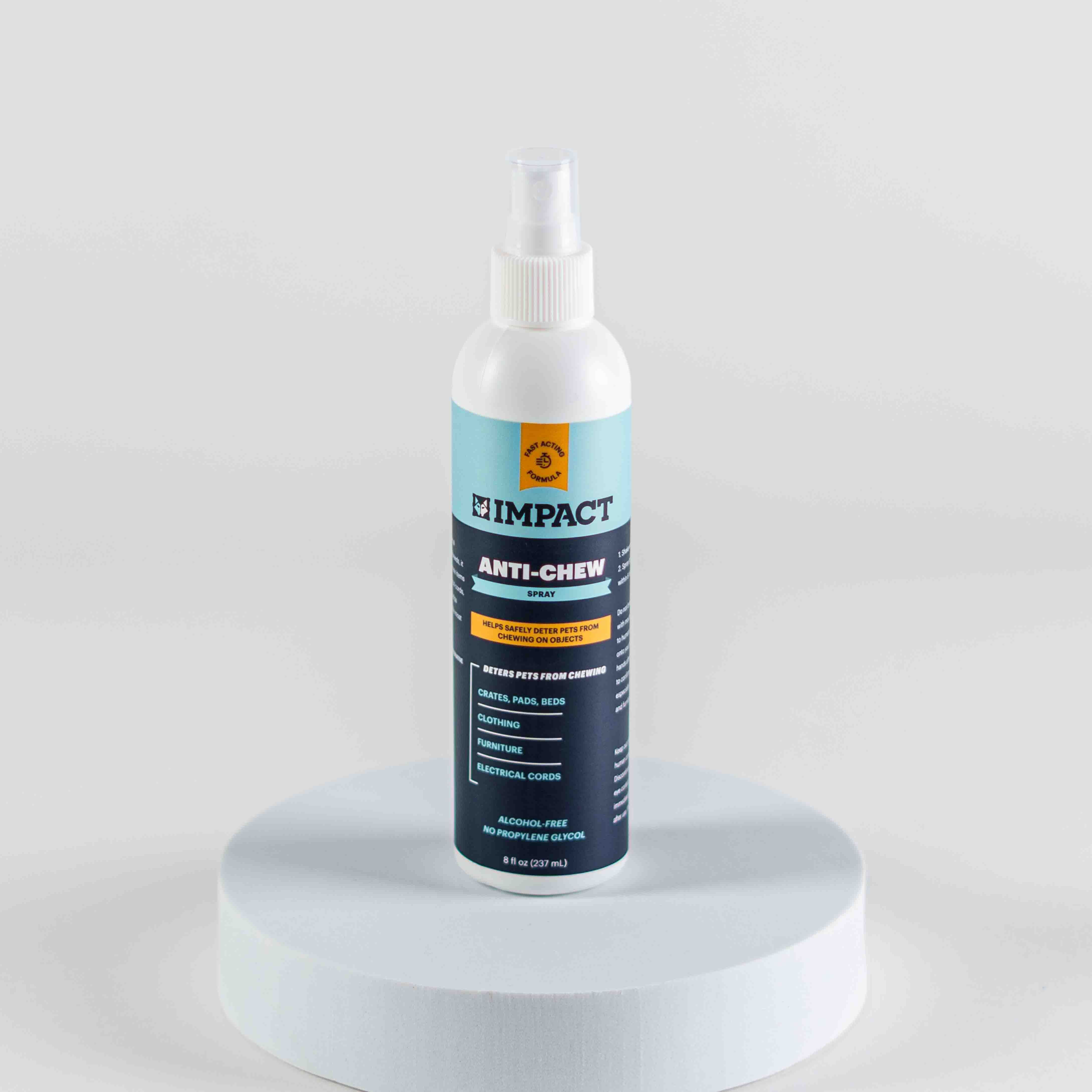 High-quality anti-chew spray for protecting pet products and furniture.