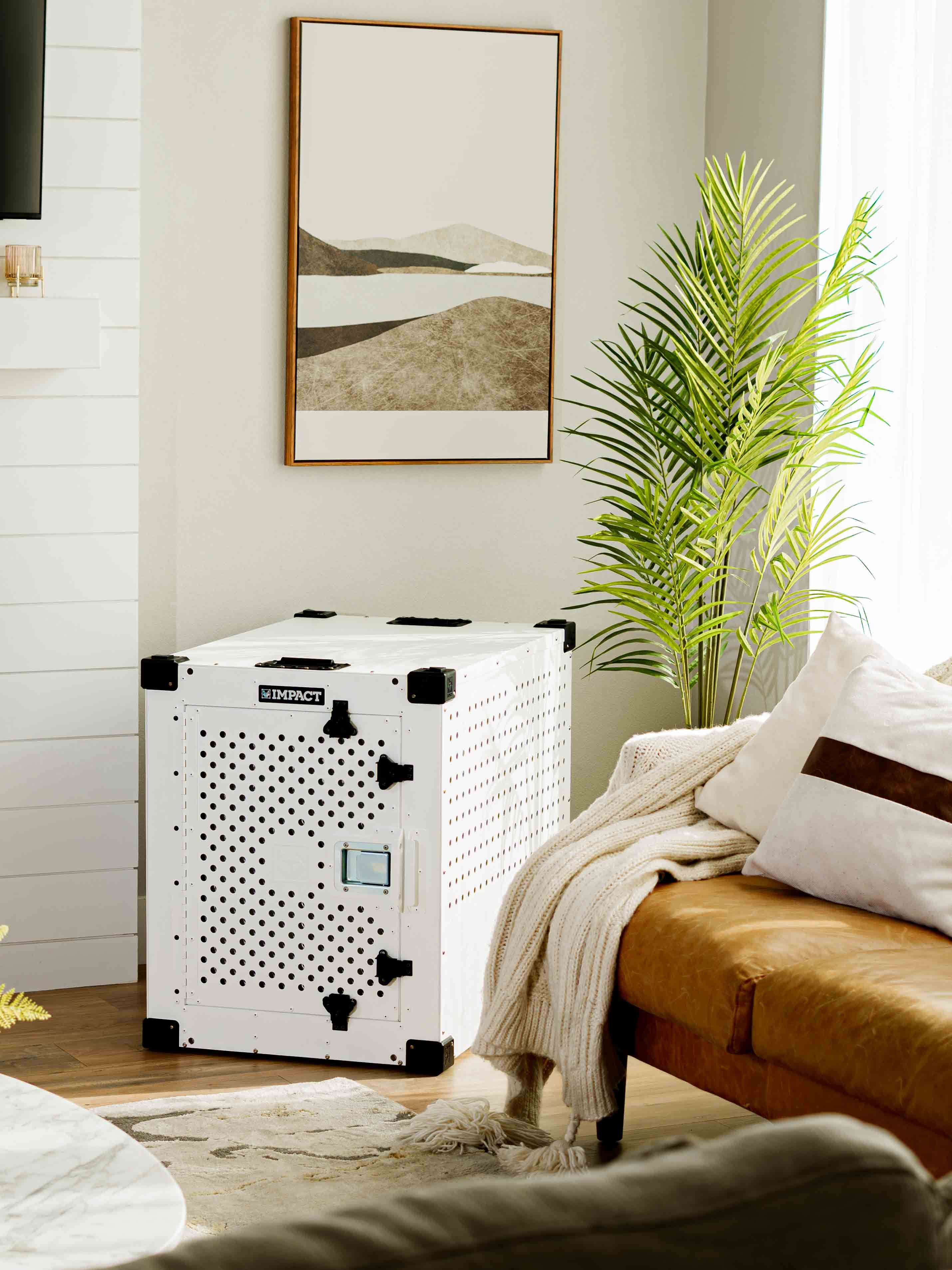 Illustration of Cozy Indoor Pet Crate