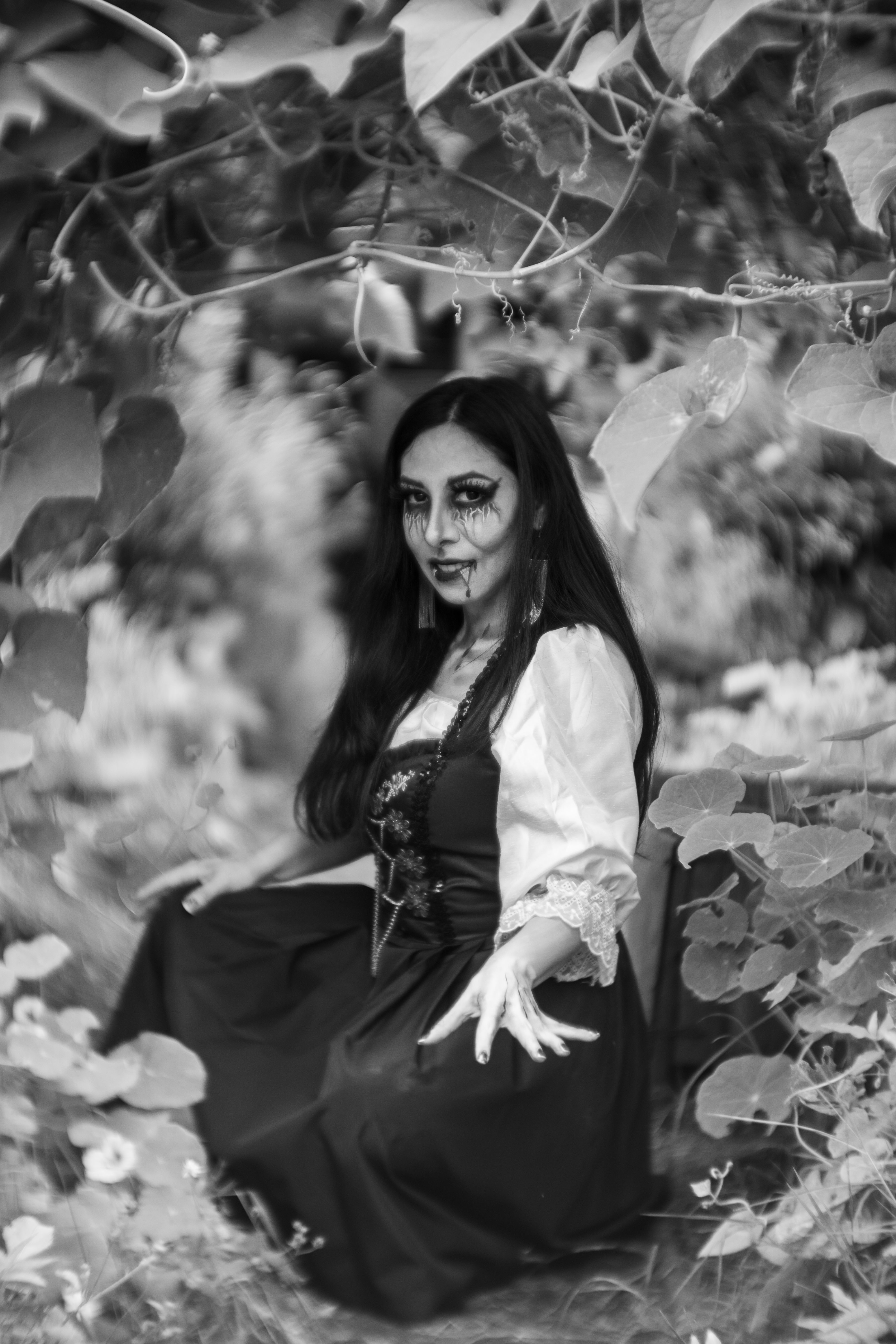 Mystical Woman in Forest Setting · Free Stock Photo