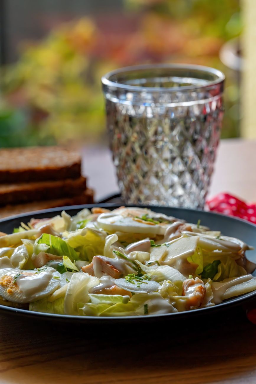 Salade César Classique Au Poulet Croustillant