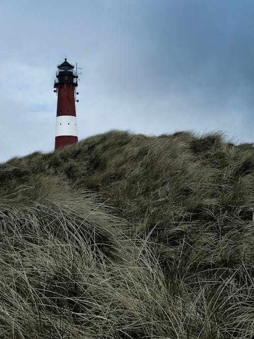 Low-Angle Photography of Lighthouse