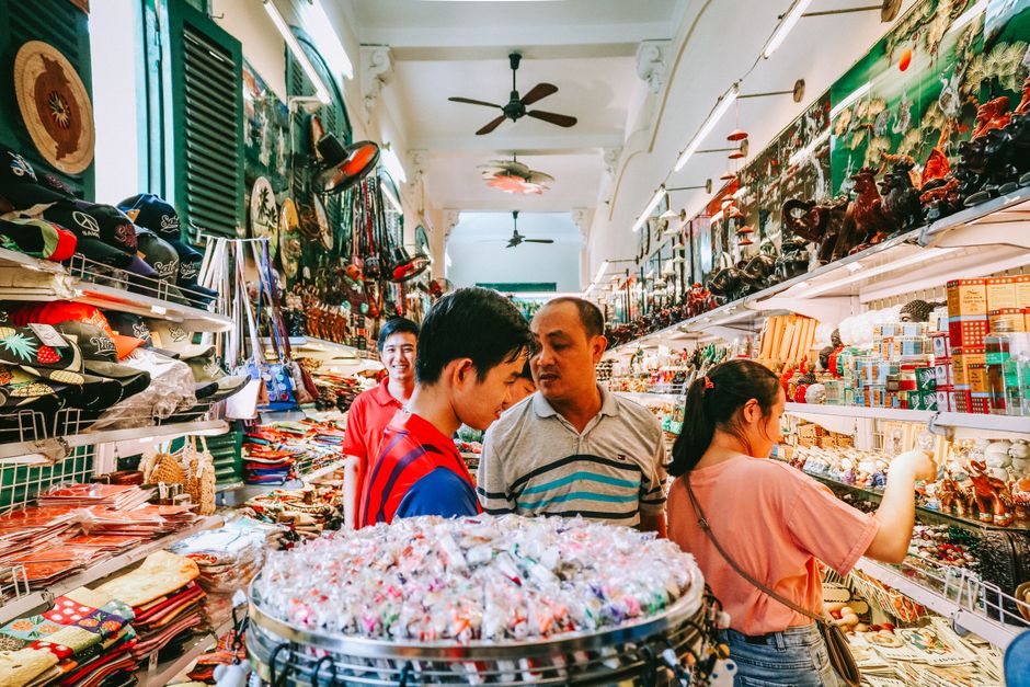 People Infront Of A Store · Free Stock Photo
