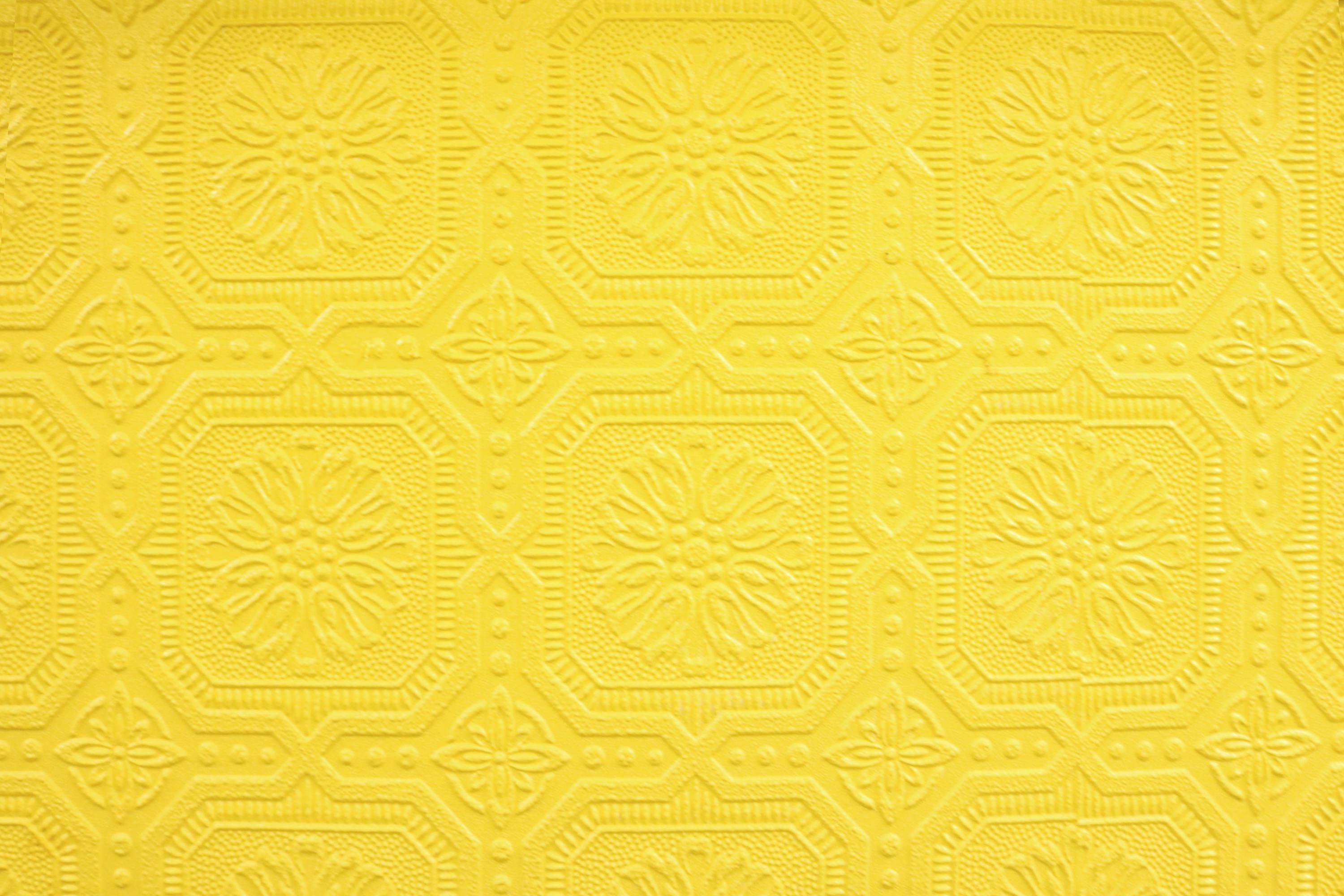 Yellow Background Free Stock Photo