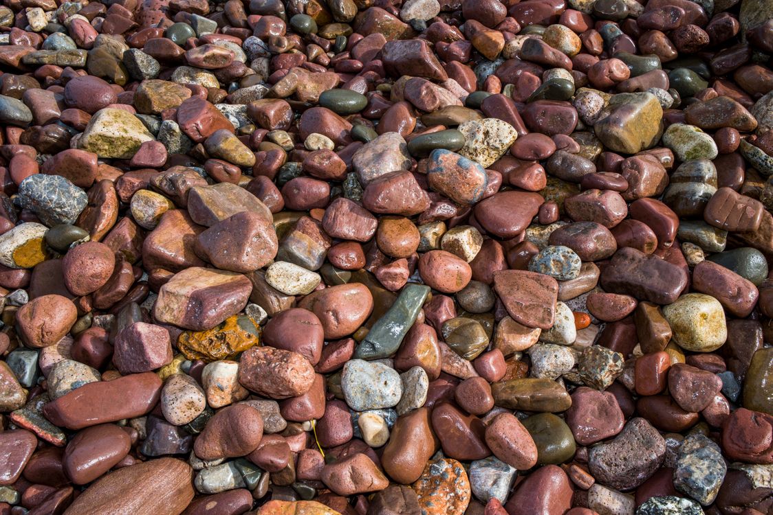 Natural Rocl Vibrant River Rocks in Natural Formation · Free Stock Photo