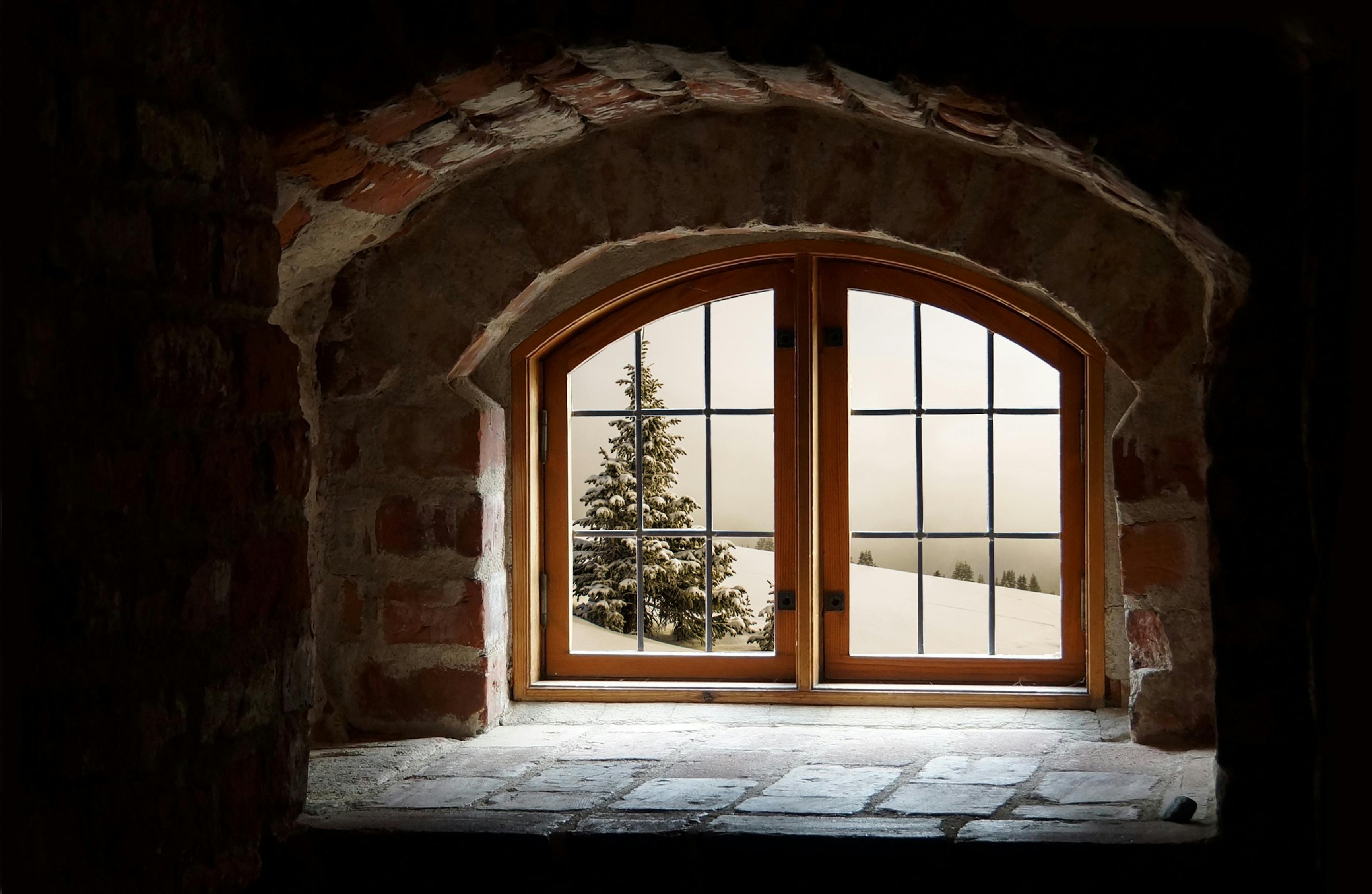 Brown Wooden Door