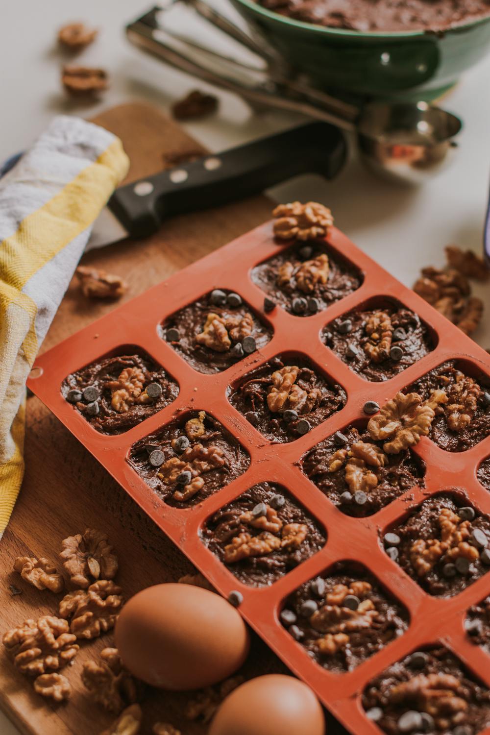 Chocolate-Dipped Buckeye Brownies