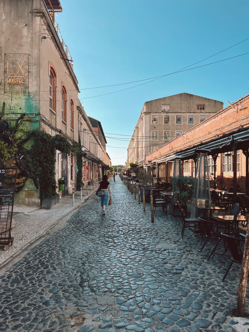 LX Factory, a converted creative arts district in Alcântara, Lisbon