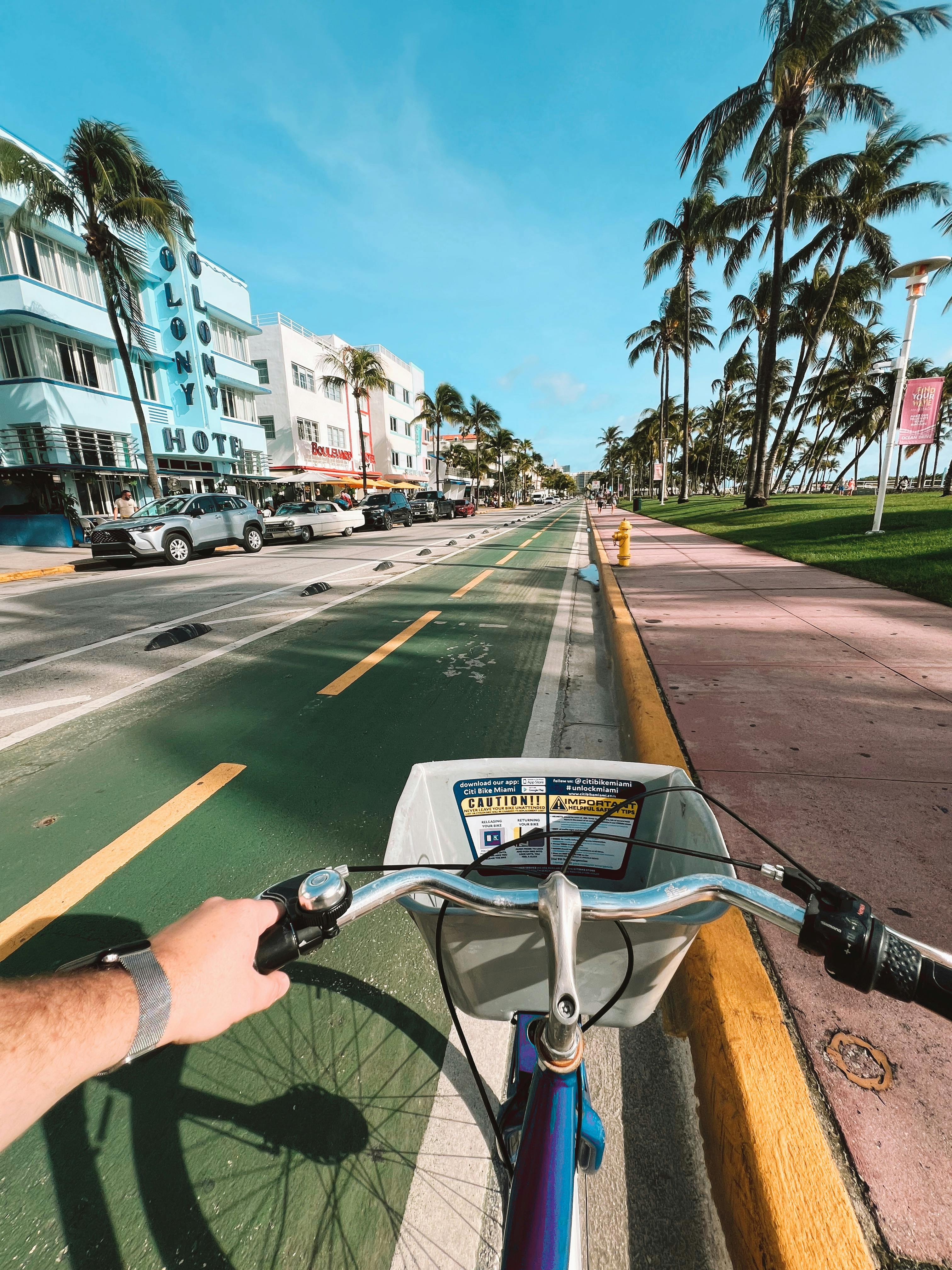 Biking in Miami Beach FL